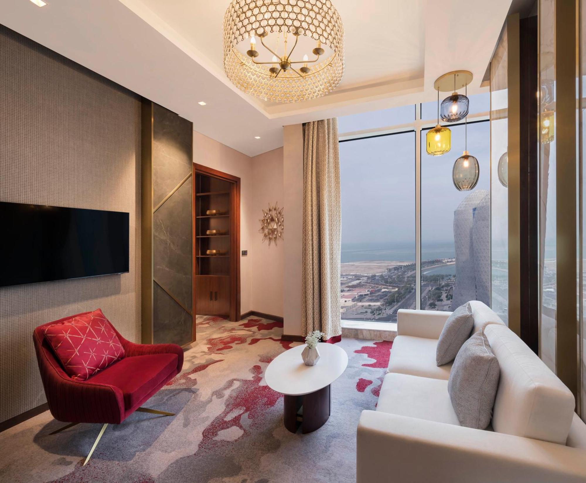 Velero Hotel Doha Lusail מראה חיצוני תמונה A suite at the hotel