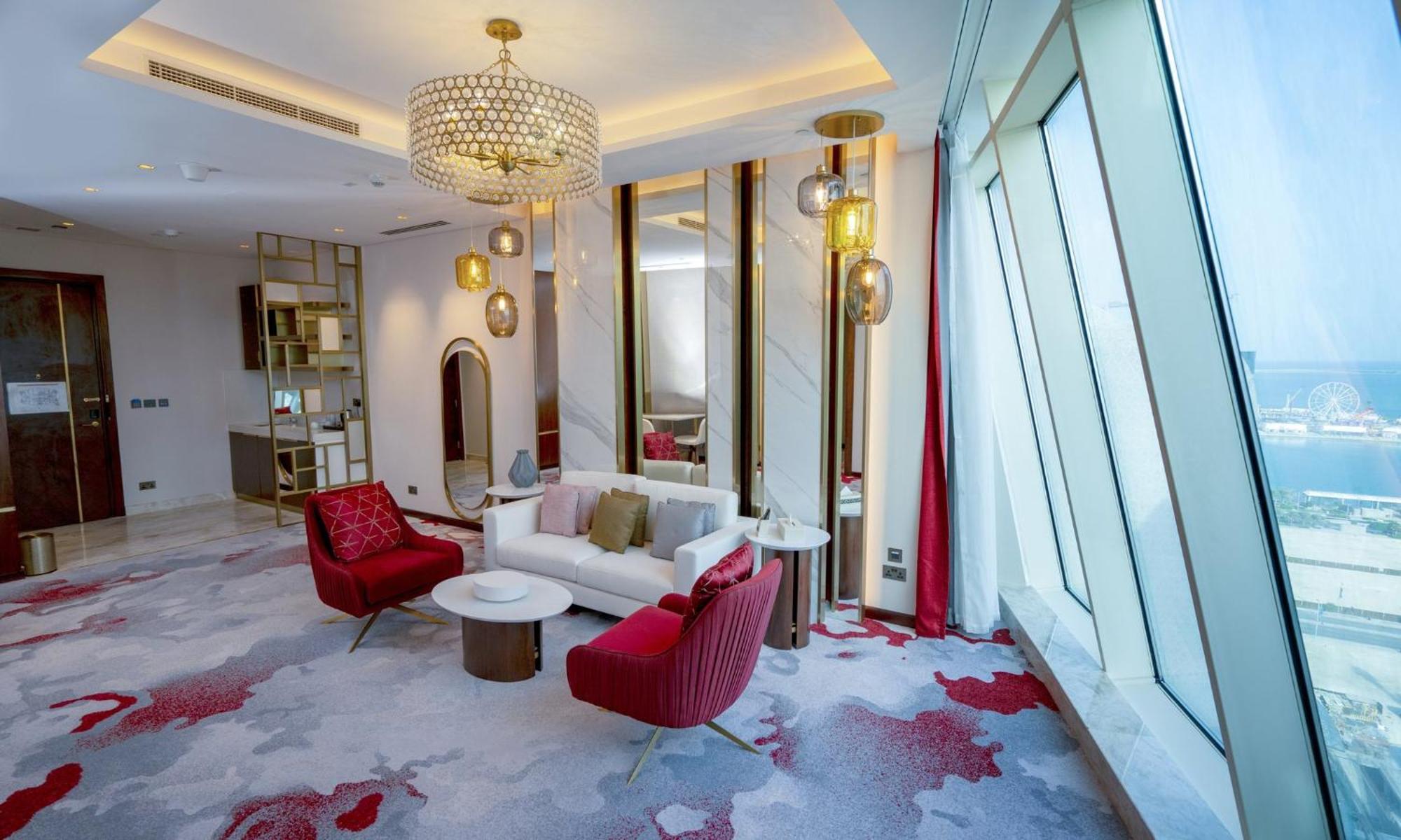 Velero Hotel Doha Lusail מראה חיצוני תמונה A suite at the hotel