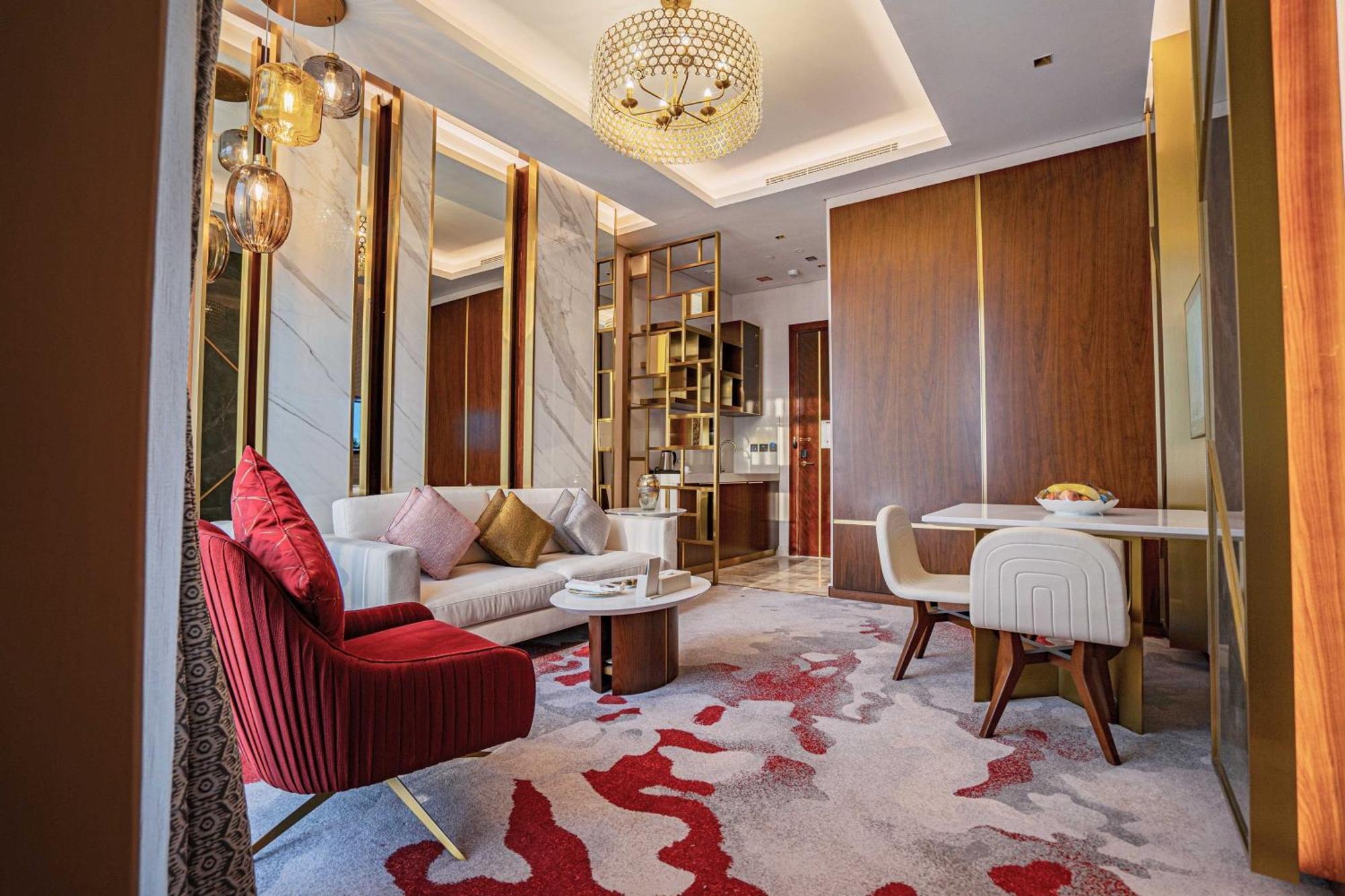 Velero Hotel Doha Lusail מראה חיצוני תמונה A suite at the hotel