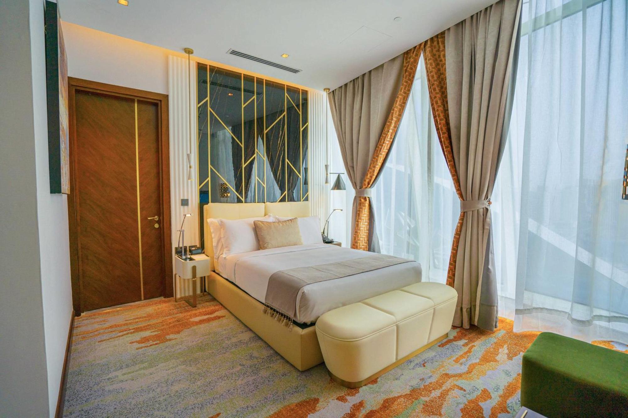 Velero Hotel Doha Lusail מראה חיצוני תמונה A bedroom at the hotel
