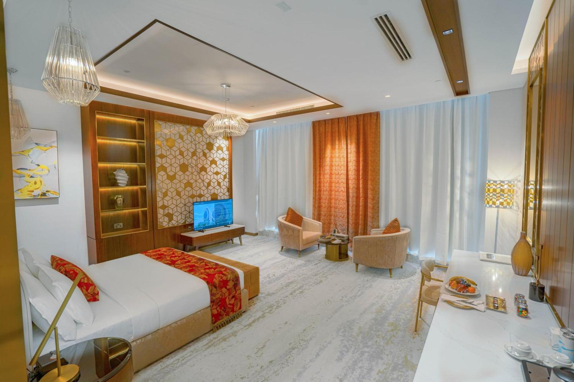 Velero Hotel Doha Lusail מראה חיצוני תמונה Suite room