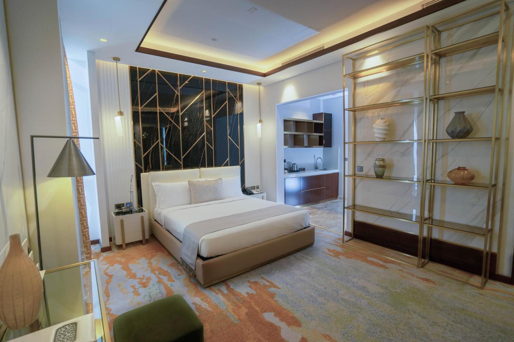 Velero Hotel Doha Lusail מראה חיצוני תמונה A bedroom at the hotel